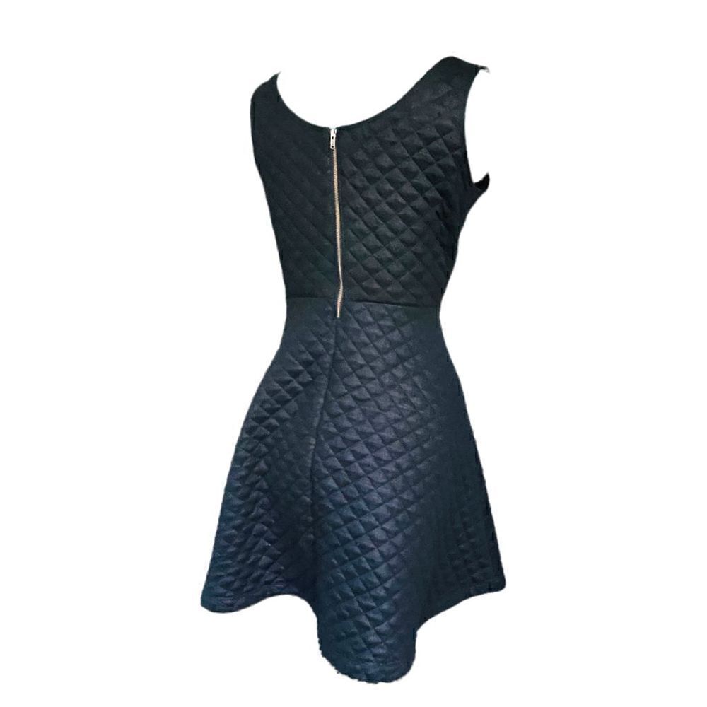 Nwot Express Fit & Flare Diamond Quilted Skater Dress Size Large - Picture 3 of 7
